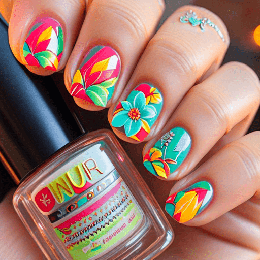 Summer nails trending design